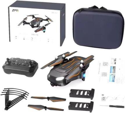 ZFR F183 Dual Camera Dual Battery Drone , With Carry Bag & Wifi UAV Apps Operator.
