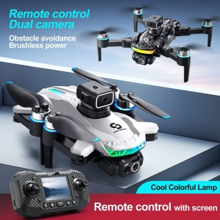 S160 Triple Camera Drone With Remot Desply & Mobail Apps Operetor , Sensor Mood .