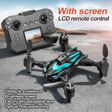 K12 Max Triple Camera Drone With Remot Screen. Brusless Motor & Sensor Mood .