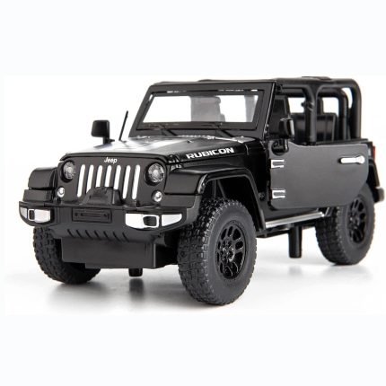 1:32 Rubicon Jeep 1941 Die Cast Model Car. All Part openable , Pull Back Fiction , Light & Engine Sound.