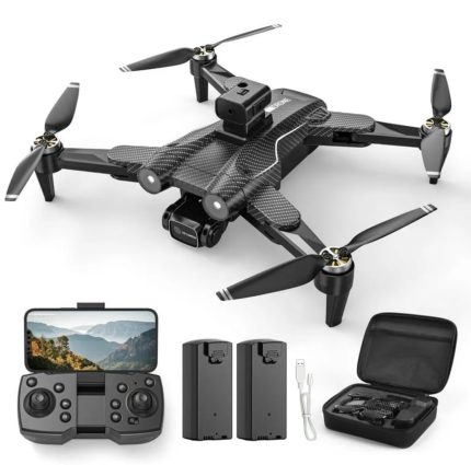 F167 Tripl Camera Drone , With Sensor Mood , Rotated Camera , Wifi WAV Mobail Apss Operator , Brusless Motor.