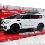 1:24 Nissan Patrol Die Cast Model Car , With Transparent Box.