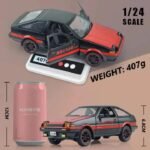 1:24 Toyota Ae86 Die Cast Model Car , With Box . - Image 3