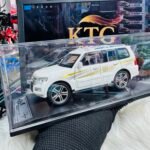 1:32 Mitsubishi Pajero Die Cast Model Car , With Transparent Glass Box.