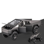 1:24 Tesla Cybertruck Die Cast Model Car ( With Box ) - Image 7